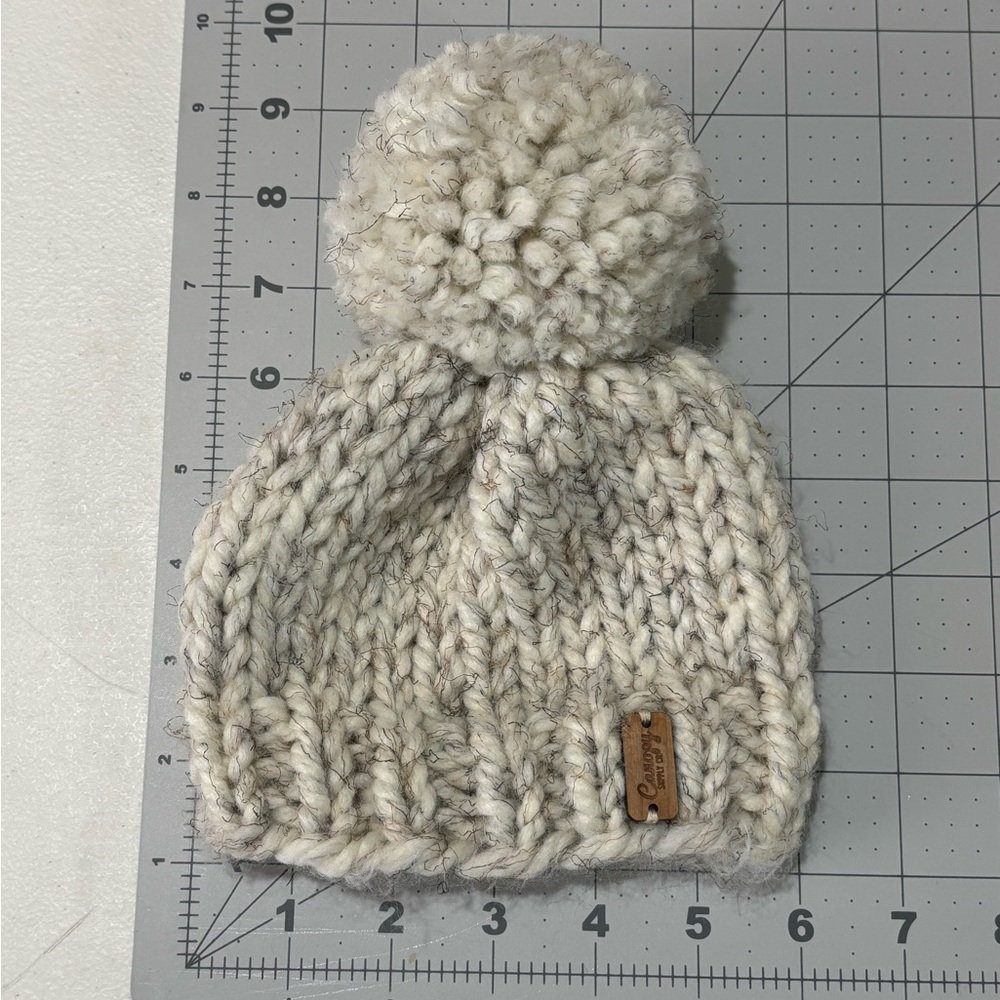 Peruvian Wool extra soft infant beanie 3-6 months Canopy Supply Co Colorado